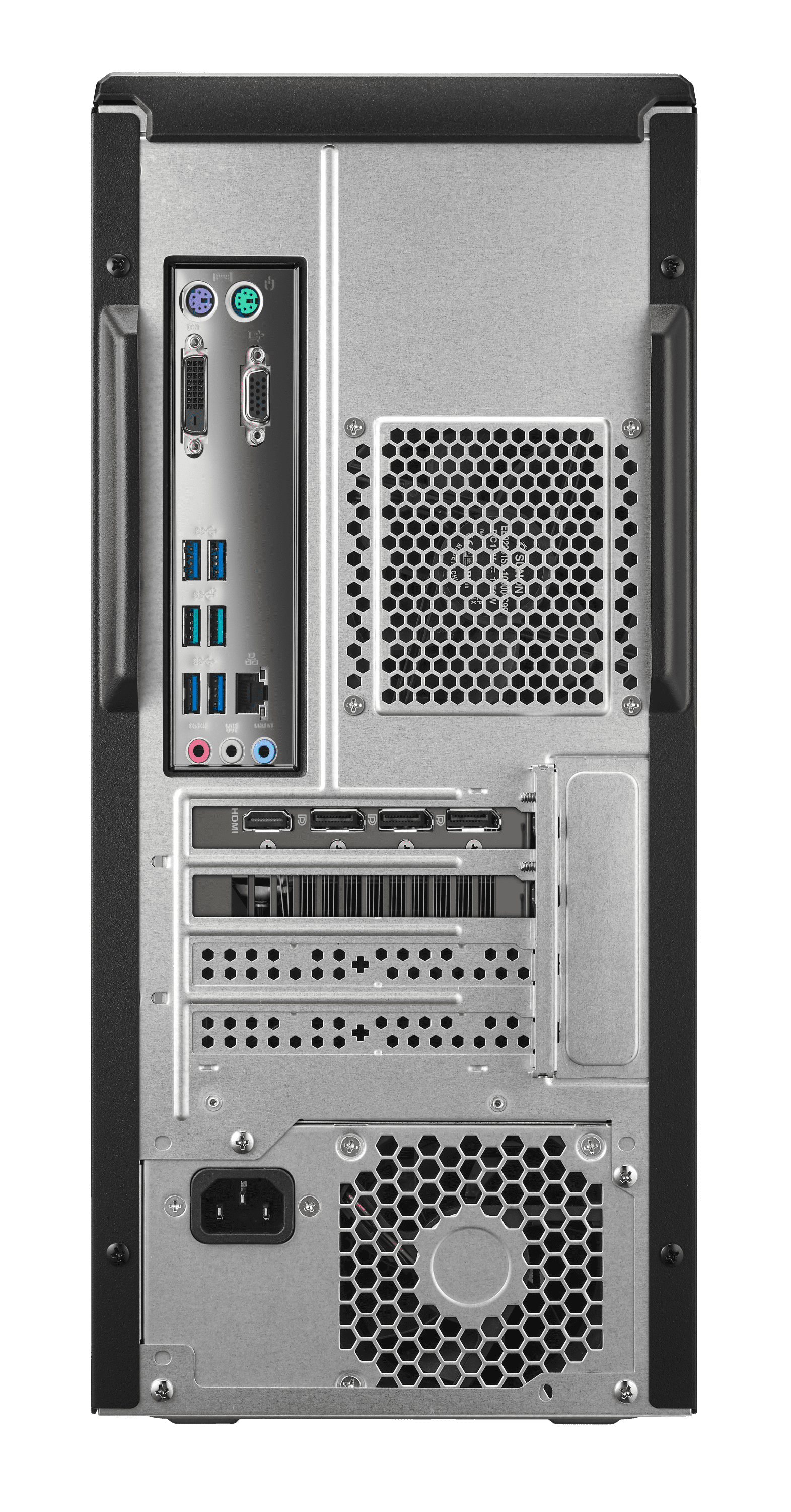 ROG G10DK-WB764 Gaming Desktop - AMD Ryzen 7 5700G, NVIDIA GeForce RTX 3060, 16GB RAM, 1TB HDD + 256GB SSD, Windows 10 Home, Gray